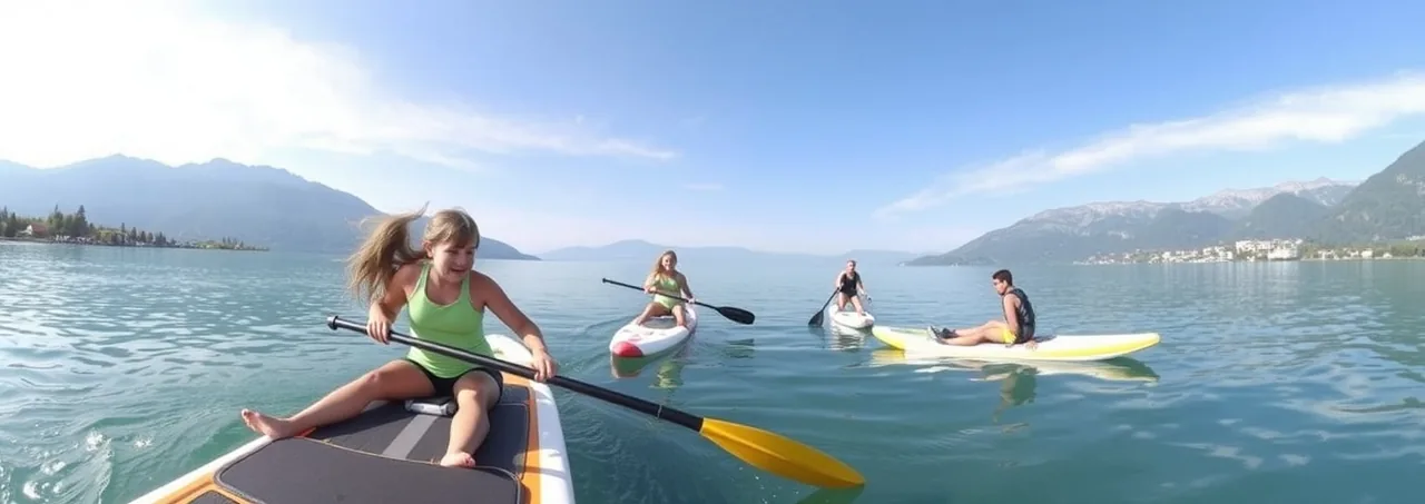 Campers at Haut-Lac Summer Camps